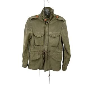Vintage Unis Military Field Jacket Army Green Size 6